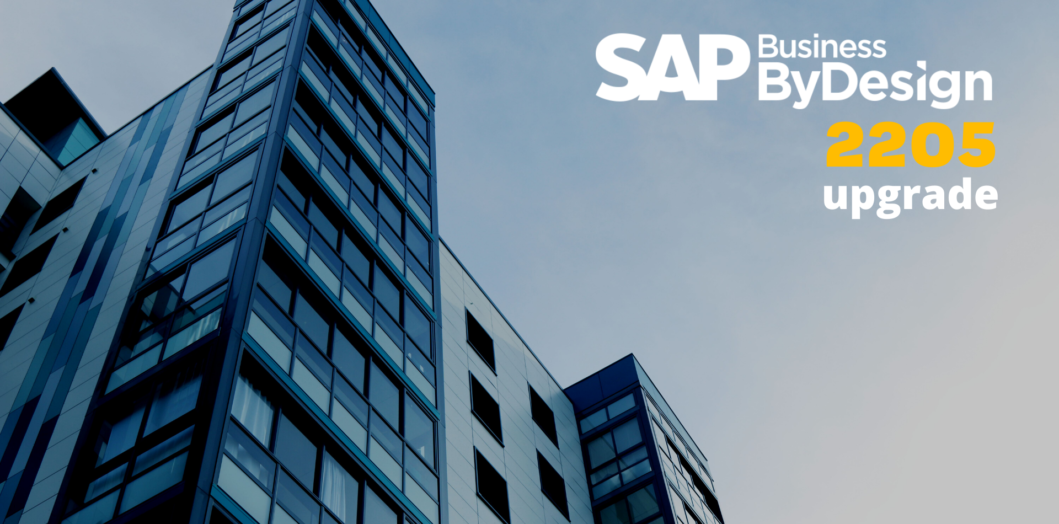 SAP Business ByDesign the 2205 release